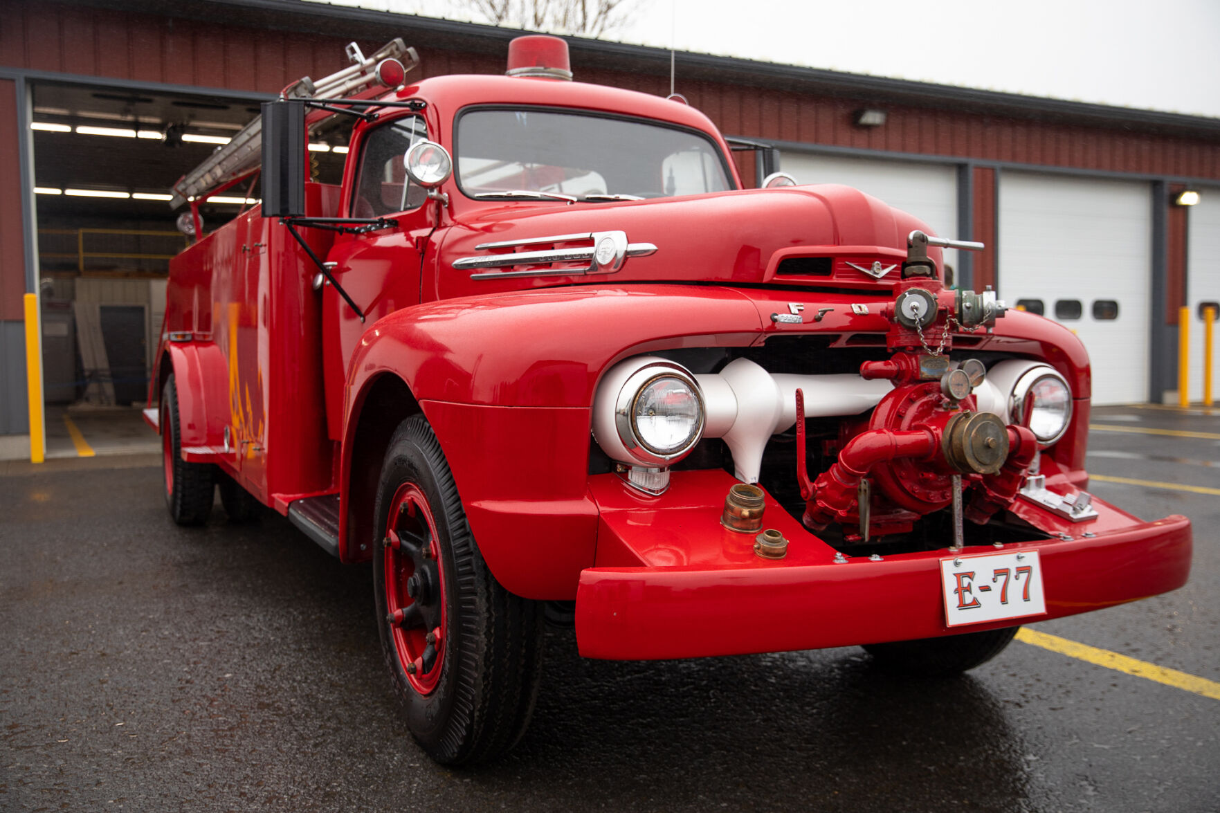 1952 truck returns to town fire department